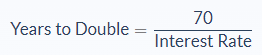 Continuous Exponential Growth Calculator How Long to Double