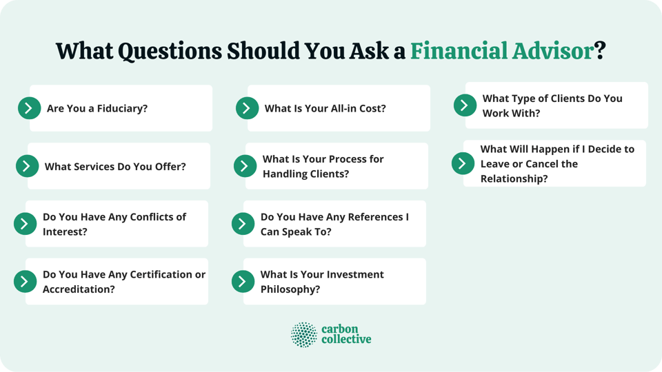 Questions to Ask a Financial Advisor | Making Wise Investment Decisions