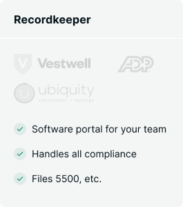 401(k) recordkeeper integration